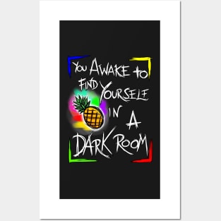 You Awake To Find Yourself In A Dark Room! V3 Posters and Art